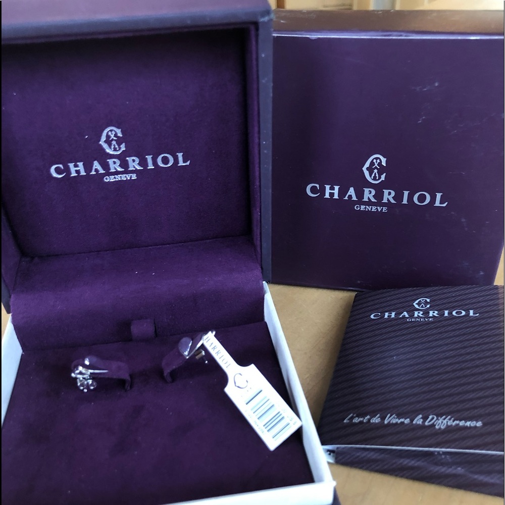 Charriol Butterfly Earrings-Retail $130 NWT!